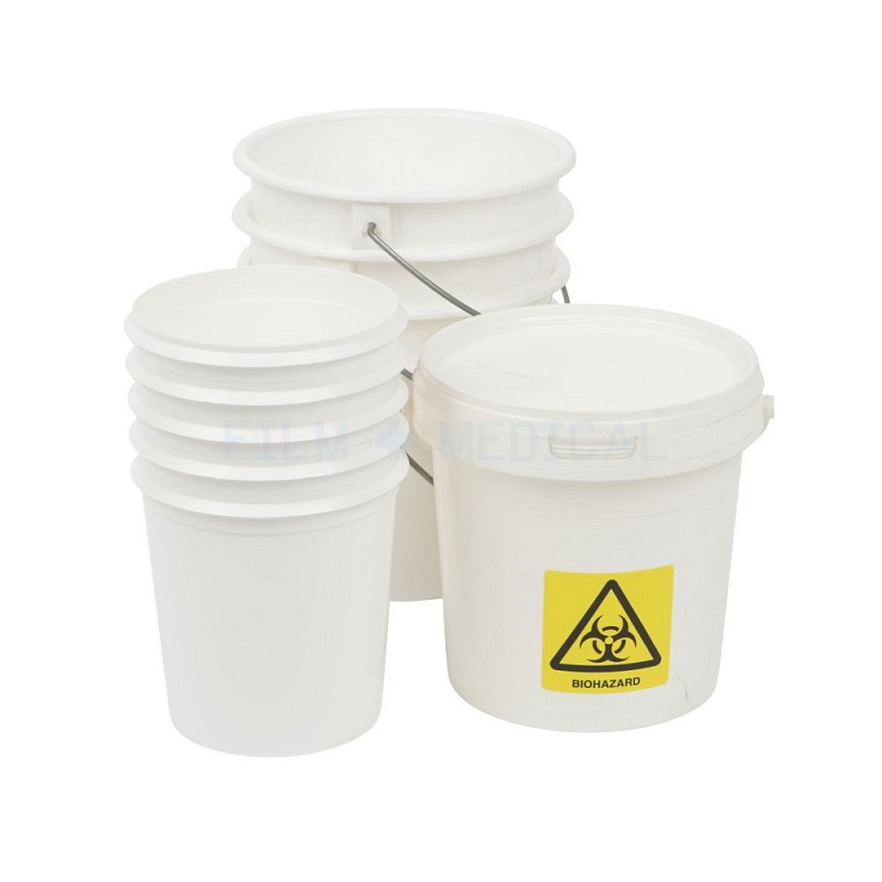 White Buckets Small Priced individually 